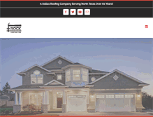 Tablet Screenshot of dallasroofer.com